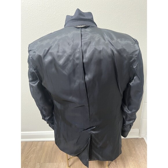 Jos A. Bank Cashmere Wool Blazer Mens 40R Black Sport Coat Suit Jacket - Picture 10 of 16